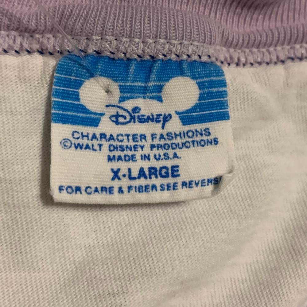 Vintage ‘86 Winnie The Pooh Grad Night Ringer Tee - Picture 5 of 9